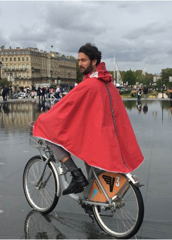 Cape de pluie vélo - Le Temps des Grenouilles