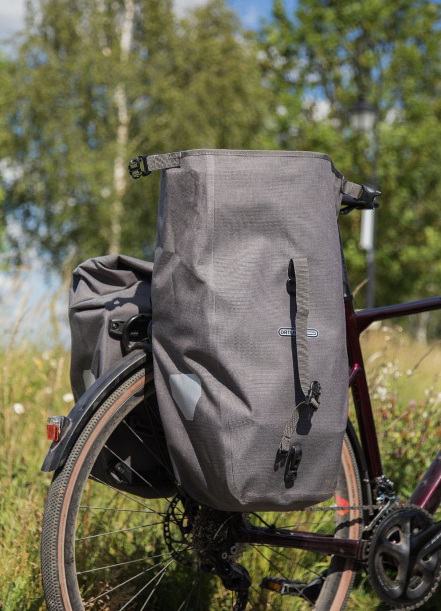 Sacoche vélo étanche porte-bagages BackRoller Urban - Ortlieb