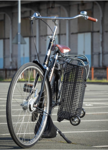 Recycled bicycle luggage trolley - Matlama