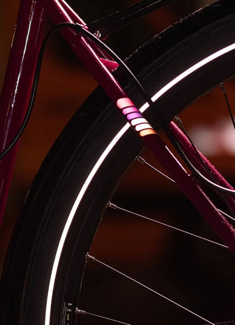 Line reflective bike stickers - Reflective Berlin