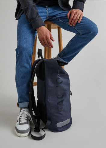 Recycled polyester bike backpack - Faguo