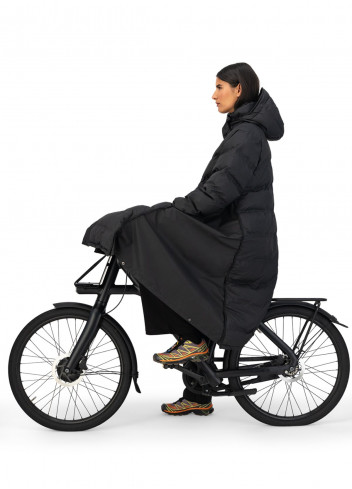 Doudoune vélo longue avec couvre-jambes - Maium