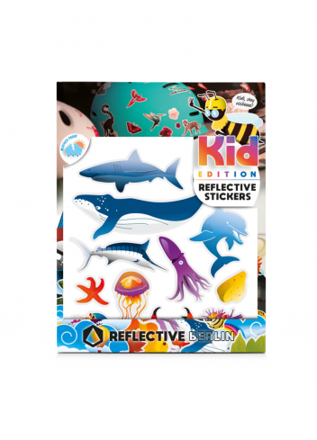 Fun reflective bike stickers - Reflective Berlin