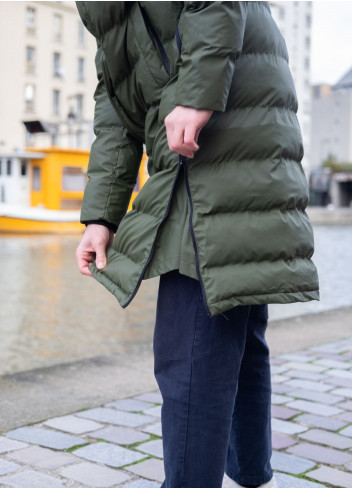 Doudoune vélo longue avec couvre-jambes - Maium