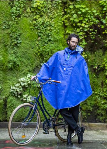 Cape de pluie adulte - FULAP - Le poncho de pluie pour cycliste