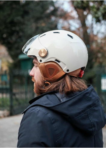 Cadence bicycle helmet with visor - Marko