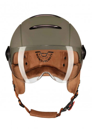 Tandem bicycle helmet with visor - Marko