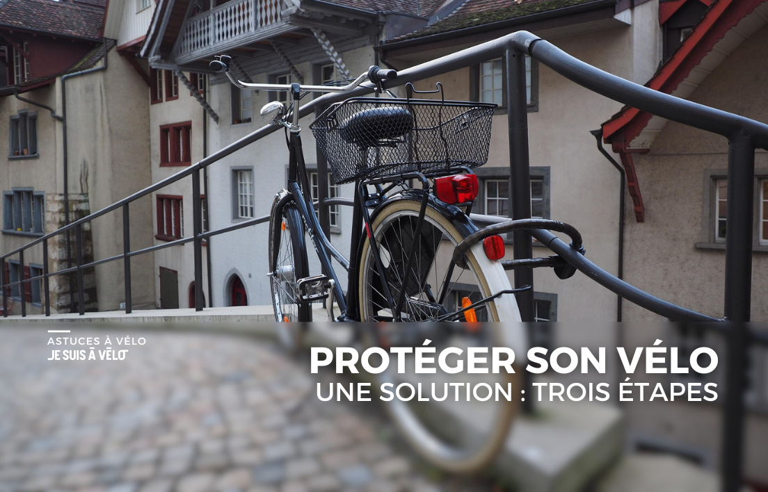 Comment protéger son vélo en ville : une solution en 3 étapes